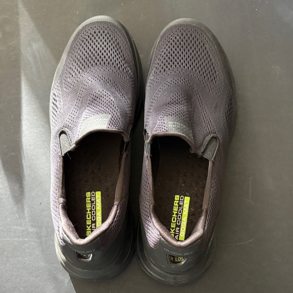 Skechers Men's Gray Slip-On Loafers - Picture 1 of 5